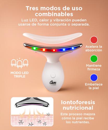 Masajeador Facial Gadnic LM9000 Tecnología LED Anti envejecimiento  - 3