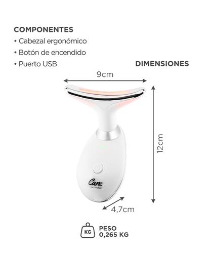 Masajeador Facial Gadnic LM9000 Tecnología LED Anti envejecimiento  - 5