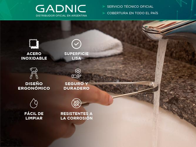 Raspador de lengua Gadnic de acero inoxidable - 1