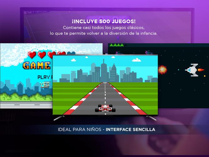 Consola Level UP Retro NES AV 500 Juegos Clásicos incorporados - 2