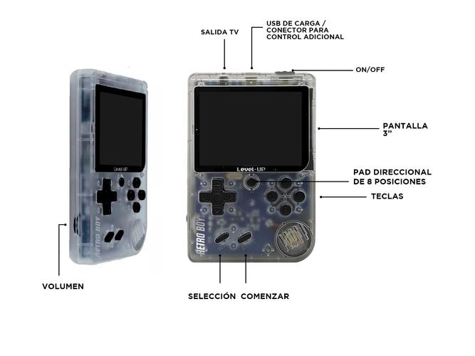 Consola Portatil Level Up Retroboy  - 5