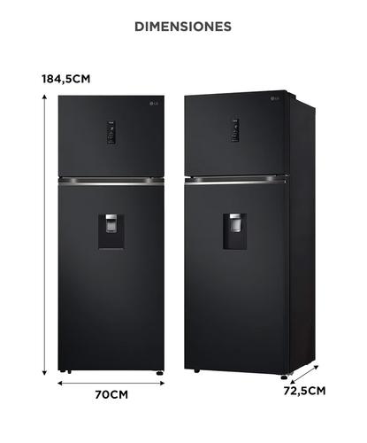 Heladera LG VT45APMC 449L Top Freezer Door Cooling Smart Inverter WiFi  - 5