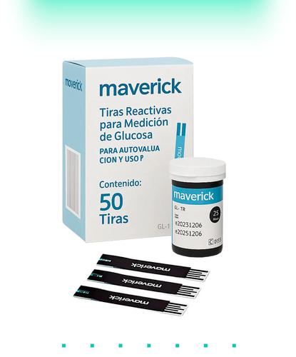 Tiras Reactivas Maverick Compatibles Con Glucómetro GL-TR  GL-1 Aprobadas AMNAT  - 3