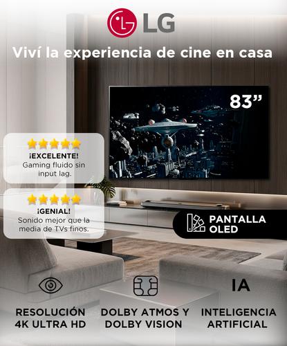TV OLED LG evo C4 83 4K 144Hz 9 AI Dolby Vision - 1