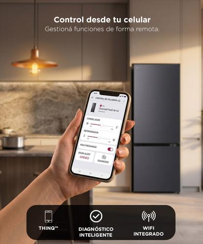 Heladera LG VB33BPM Bottom Freezer 335Lts  Door Cooling Smart Inverter  - 4