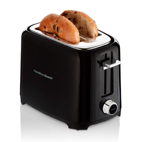 Tostadora Hamilton Beach 22217 800W 2 Rodajas Ranuras Extra Anchas 7 Niveles Bandeja Migas Deslizable - 0