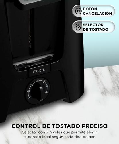 Tostadora Hamilton Beach 22614VAR 750W 2 Rebanadas 7 Niveles Acero Inoxidable Bandeja Migas - 2