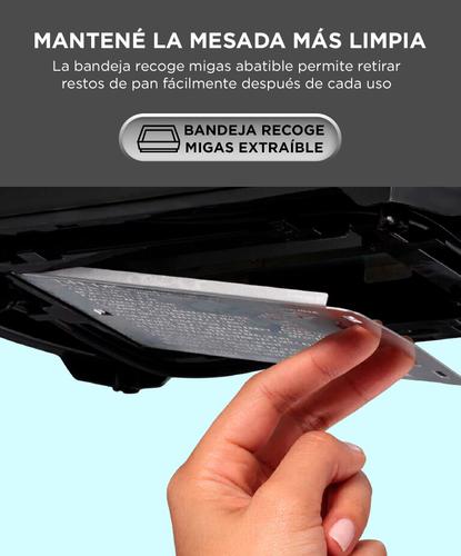 Tostadora Hamilton Beach 22614VAR 750W 2 Rebanadas 7 Niveles Acero Inoxidable Bandeja Migas - 3