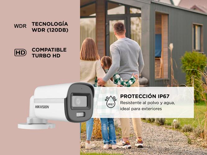 Cámara De Seguridad Hikvision ColorVu DS-2CE10DF0T-FS - 3