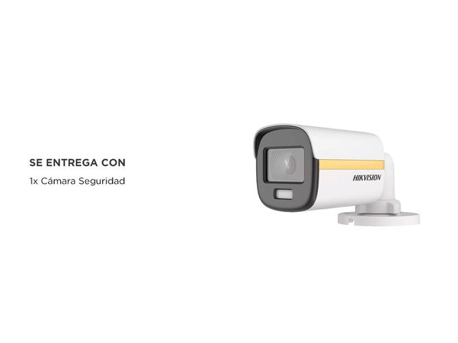 Cámara Seguridad Hikvision Colorvu Cctv 2mp Ds-2ce10df3t-pf Color Blanco - 5
