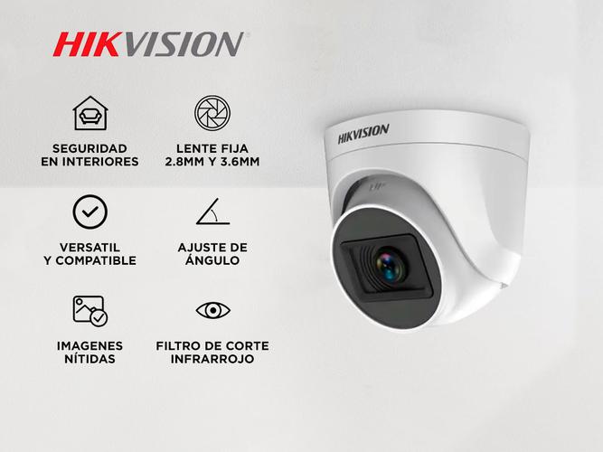 Cámara De Seguridad Hikvision DS-2CE76D0T-EXIPF 28mm 1080p 2mp Domo - 1