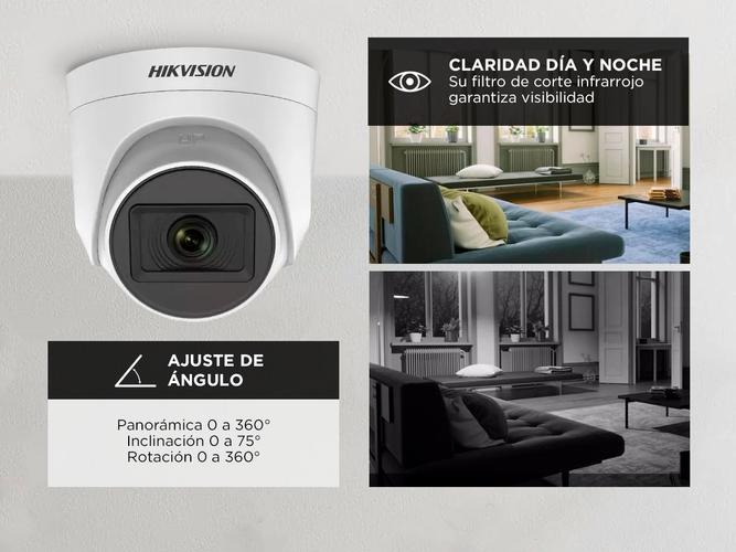 Cámara De Seguridad Hikvision DS-2CE76D0T-EXIPF 28mm 1080p 2mp Domo - 2
