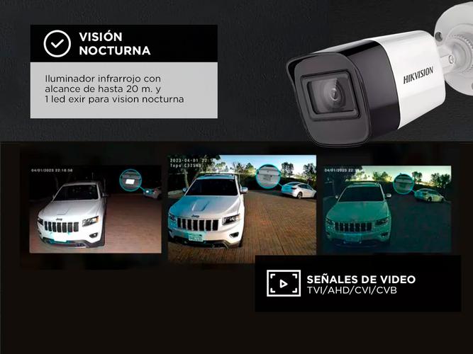 Cámara De Seguridad Hikvision DS-2CE16D0T-EXIPF Hd 1080p Exterior Ir - 3
