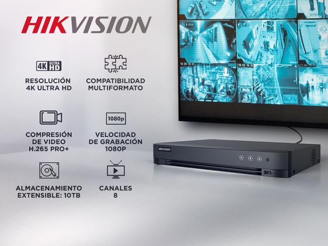 Dvr Hikvision 8 Canales IDS-7208HQHI-M1FA  - 1