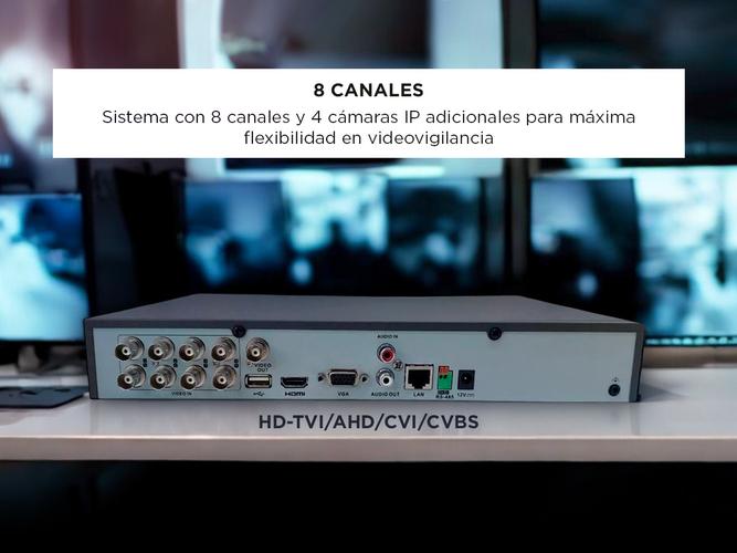 Dvr Hikvision 8 Canales IDS-7208HQHI-M1FA  - 2