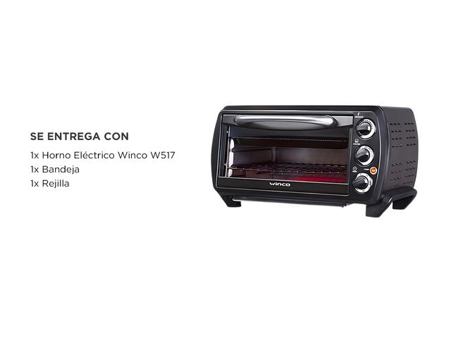 Horno electrico Winco 17 litros W517 1500W - 6