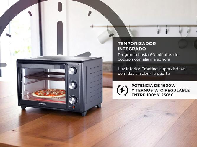 Horno electrico Winco 34 litros W1134 1600W - 3