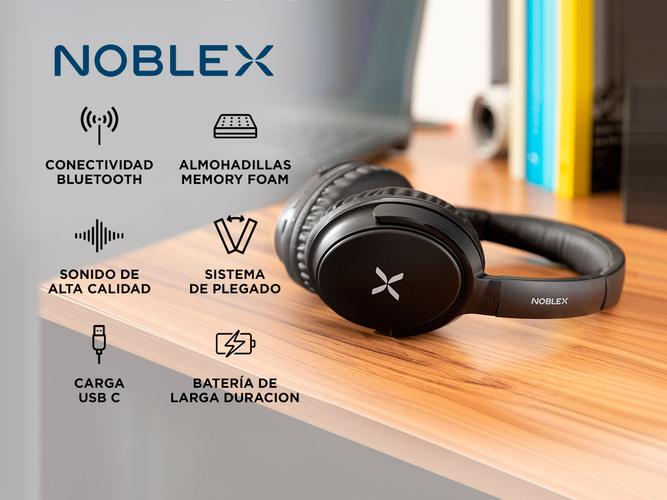  Auriculares Vincha Noblex  94HP550ANC Inalambricos Cancelación de Ruido - 1