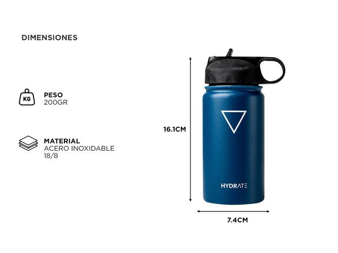 Termo Hydrate Kids 355ML Frio Calor - 4