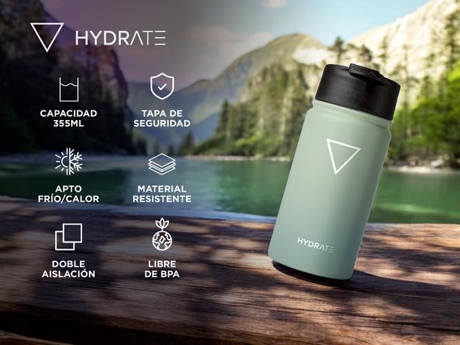Termo Hydrate 355ml Frio Calor  - 1