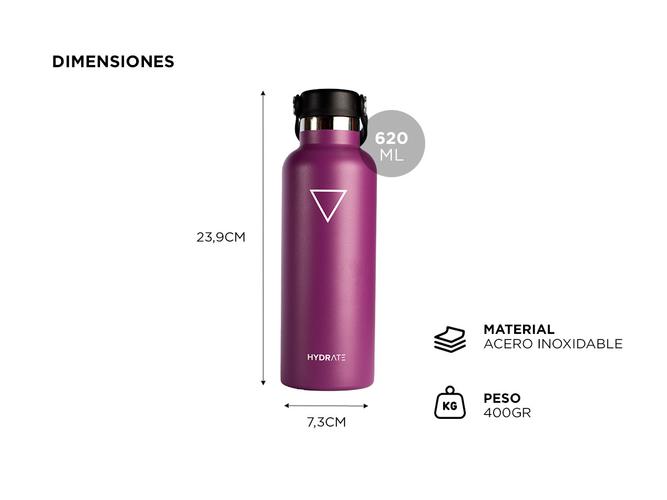 Termo Hydrate 620ml Frio Calor T620 - 4