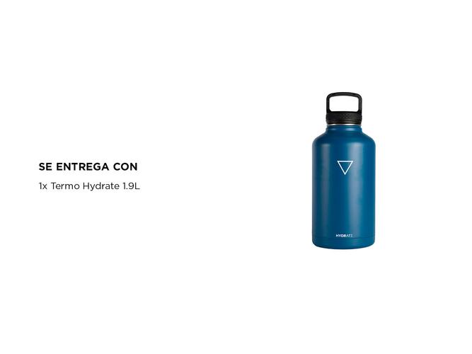 Termo Hydrate 1900ml Frio Calor Acero Inoxidable  - 5