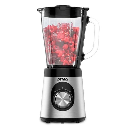 Licuadora de Vaso Atma 1.5 L Jarra de Vidrio Acero Inoxidable - 0