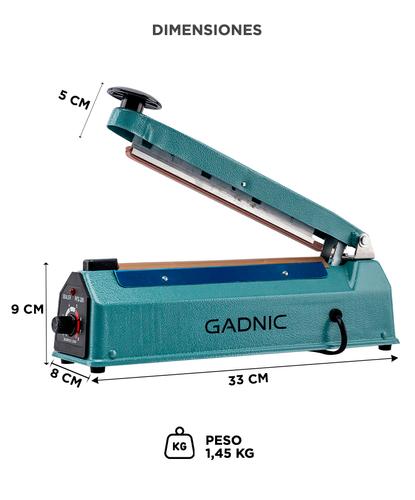 Selladora de Bolsas GADNIC S200 20cm Regulable Potencia  - 5