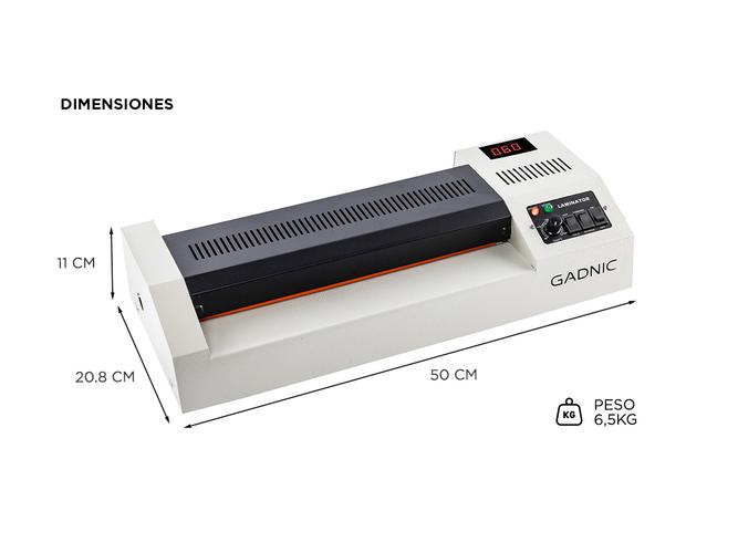 Plastificadora GADNIC PLA3 A3OFA4 - 5