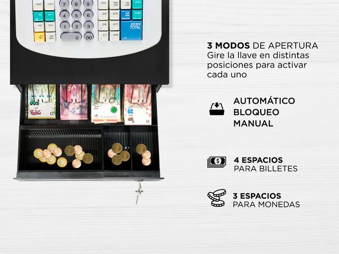 Caja Para Dinero Gadnic G335 Cerradura de Seguridad 3 Modos de Apertura Secreter - 3