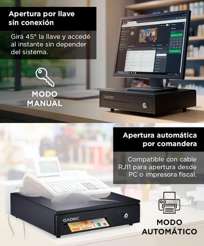 Caja Para Dinero Gadnic G335 Cerradura de Seguridad 3 Modos de Apertura Secreter - 2