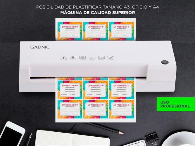 Plastificadora Laminadora A3 Profesional  - 3