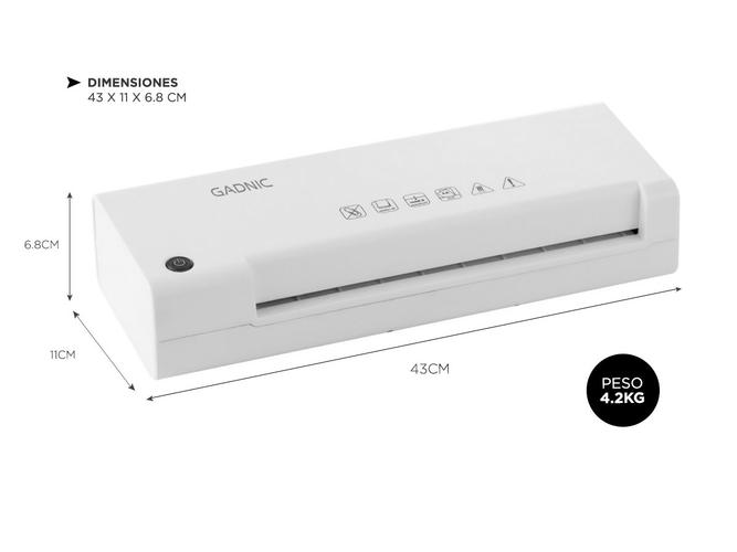 Plastificadora Laminadora A3 Profesional  - 5