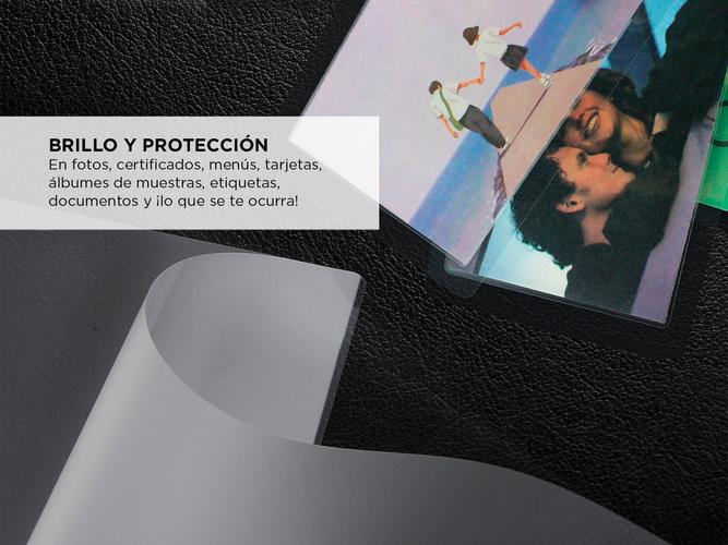 Pouch Plastificadora Gadnic PLA18 A4 216 x 303 mm x50u  - 2