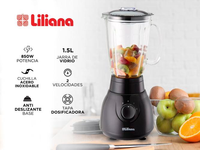 Licuadora Liliana AL540 Jarra de vidrio 1.5 litros - 1