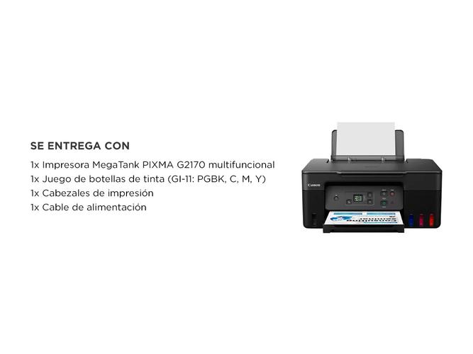 Impresora Multifuncion Canon PIXMA G2170 Sistema continuo  - 6
