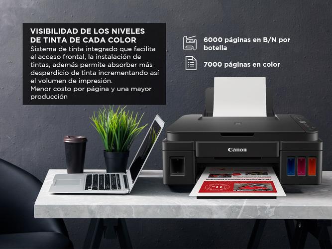 Impresora Canon Pixma G3110 Multifunción - 2