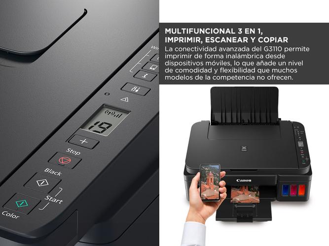 Impresora Canon Pixma G3110 Multifunción - 4