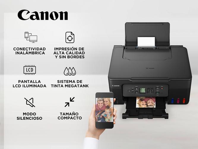 IMPRESORA CANON PIXMA G3170  Inalámbrica  Multifuncional - 1