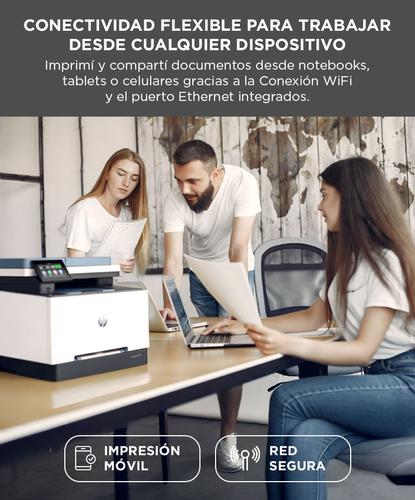 Impresora Multifuncional HP 3303FDW Color Laserjet Pro Mfp - 4