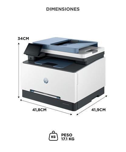 Impresora Multifuncional HP 3303FDW Color Laserjet Pro Mfp - 5