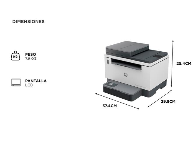 Impresora HP Laser Jet Tank 2602 SDW  - 4