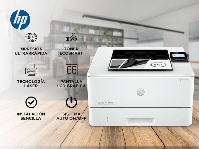 Impresora HP LaserJet Pro 4003dw Impresión Ultrarrápida - 1