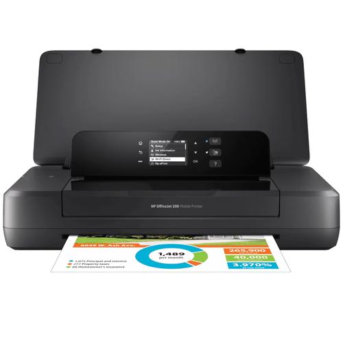 Impresora HP Portable OfficeJet 200 portátil Impresión a Color - 0