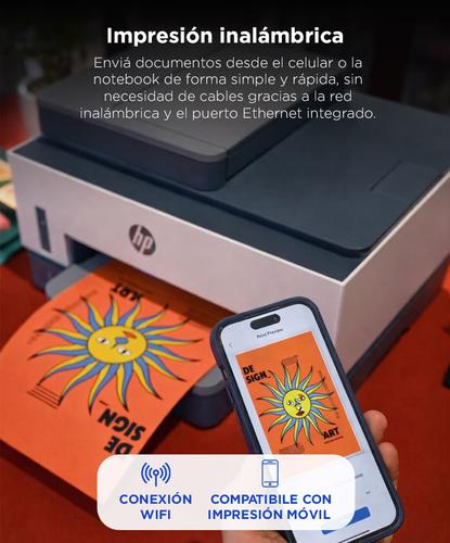 Impresora Multifuncional HP Smart Tank 790 Conexión WiFi Copia Impresión Escaneo Fax Color - 2