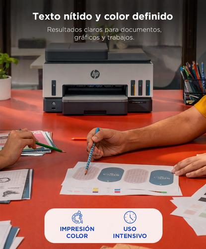Impresora Multifuncional HP Smart Tank 790 Conexión WiFi Copia Impresión Escaneo Fax Color - 4