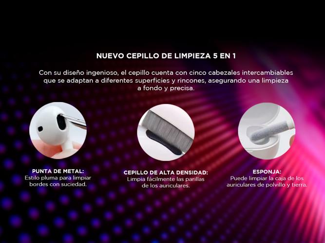 Kit Limpieza Cepillo 5 En 1 Gadnic Teclado Auricular - 2