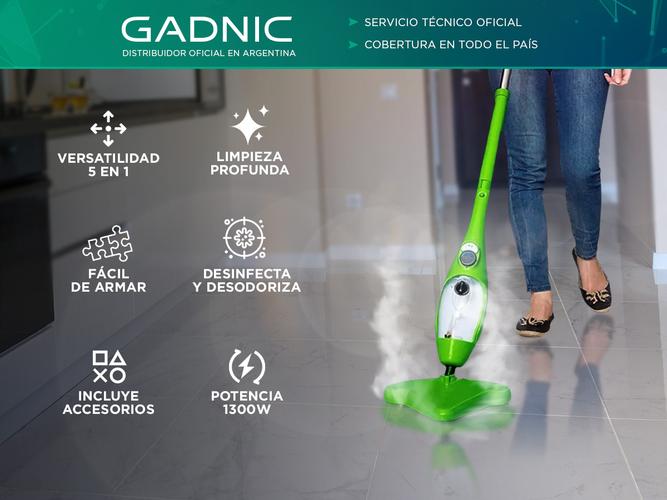 Limpiador a Vapor Gadnic Desinfecta Y Limpia - 1