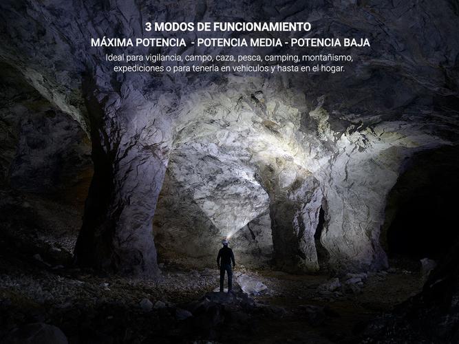 Mini Linterna 5000 Lumens GD-LN33 - 4