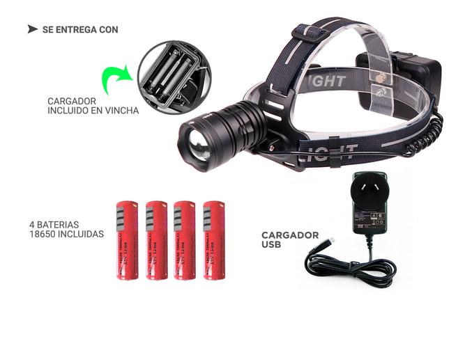 Mini Linterna 5000 Lumens GD-LN33 - 6